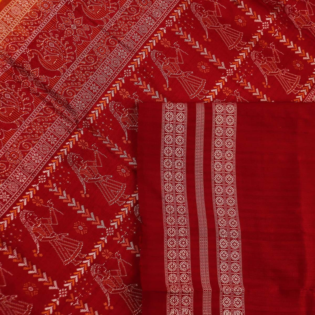 Handloom Silk Bomkai Saree Handloom Saree_Bomkai Silk Priyadarshini Handloom