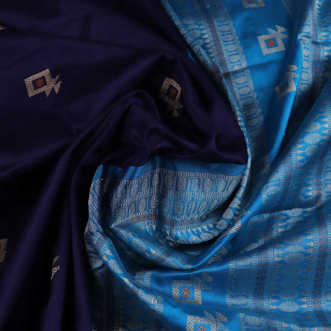 Handloom Silk Bomkai Saree Handloom Saree_Bomkai Silk Priyadarshini Handloom