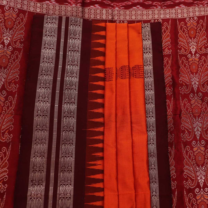 Handloom Silk Bomkai Saree Handloom Saree_Bomkai Silk Priyadarshini Handloom