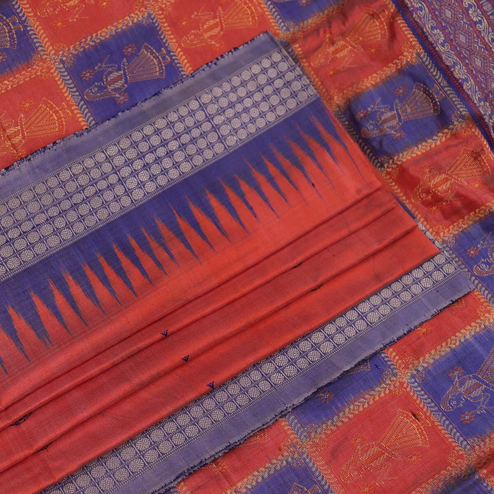 Handloom Silk Bomkai Saree Handloom Saree_Bomkai Silk Priyadarshini Handloom