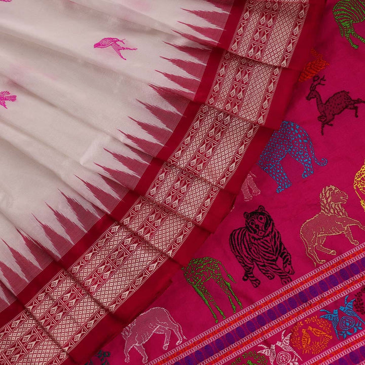 Handloom Silk Bomkai Saree Handloom Saree_Bomkai Silk Priyadarshini Handloom