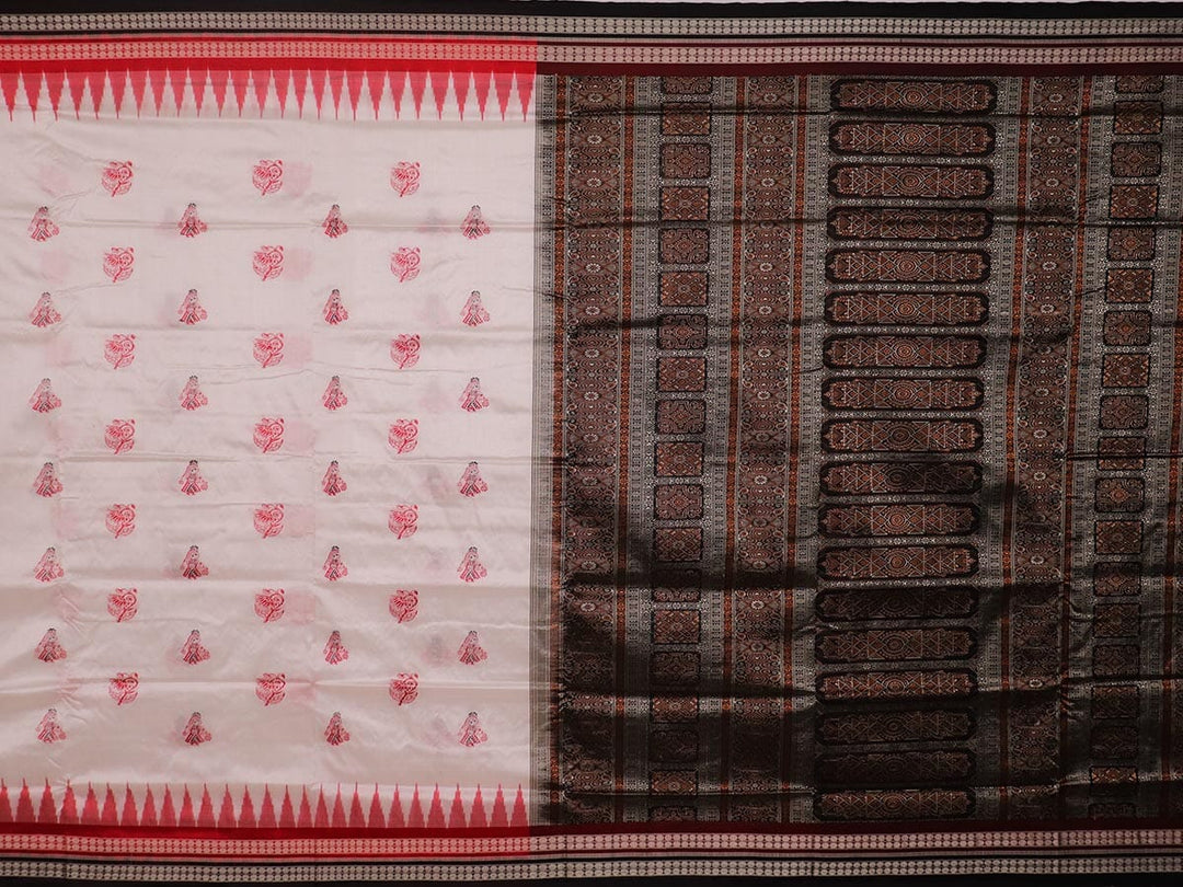 Handloom Silk Bomkai Saree Handloom Saree_Bomkai Silk Priyadarshini Handloom