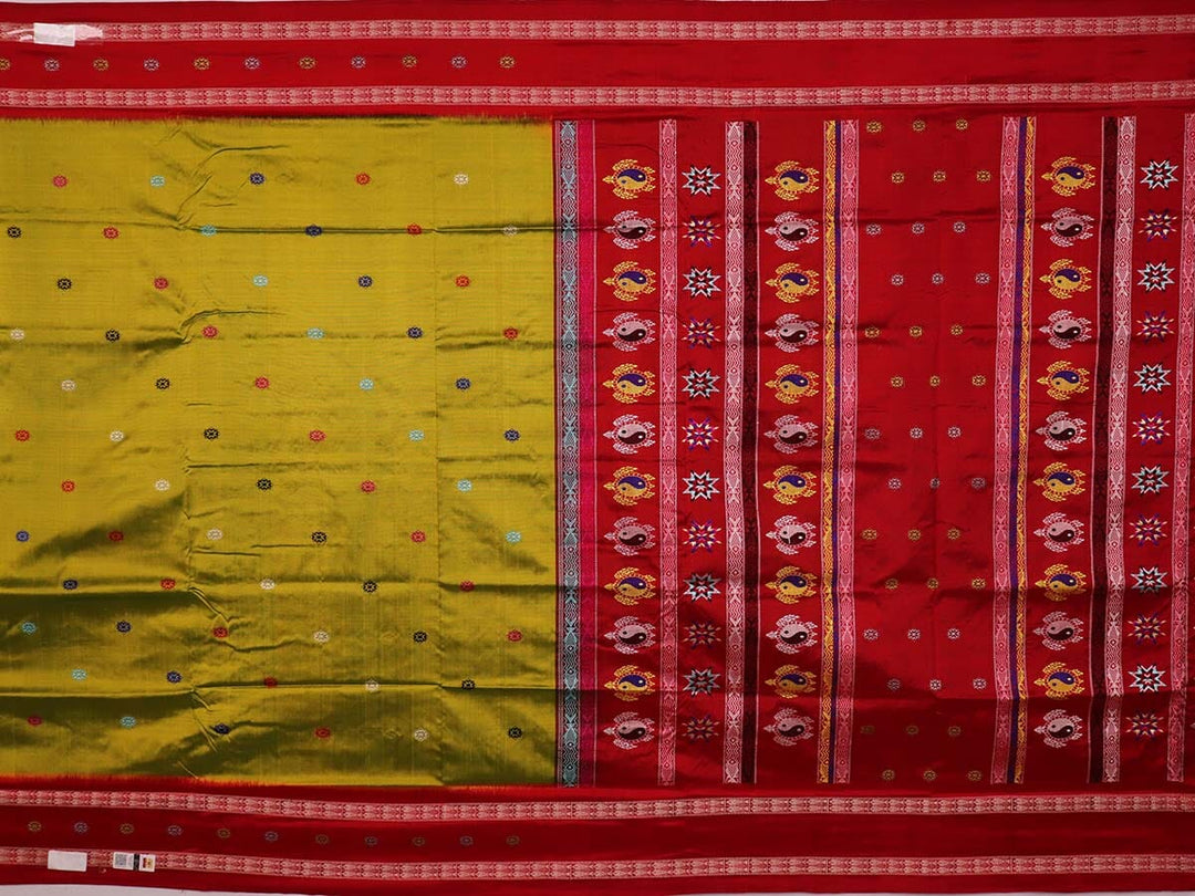 Handloom Silk Bomkai Saree Handloom Saree_Bomkai Silk Priyadarshini Handloom
