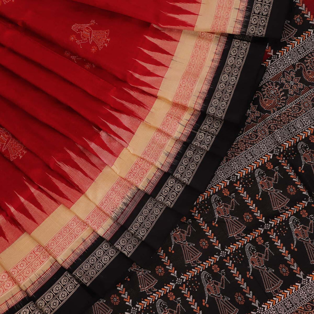 Handloom Silk Bomkai Saree Handloom Saree_Bomkai Silk Priyadarshini Handloom