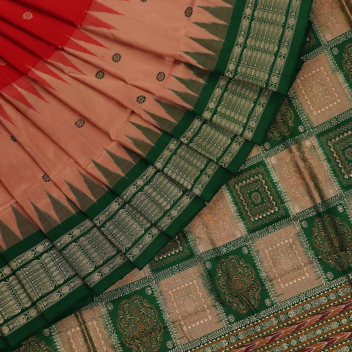 Priyadarshini Handloom, Handwoven Bomkai Silk Saree, Silk Saree, Handloom Saree, Traditional Saree, Indian Saree, Handloom Silk Saree, Ethno-chic Saree.