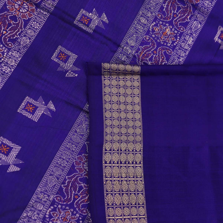 Handloom Silk Bomkai Saree Handloom Saree_Bomkai Silk Priyadarshini Handloom