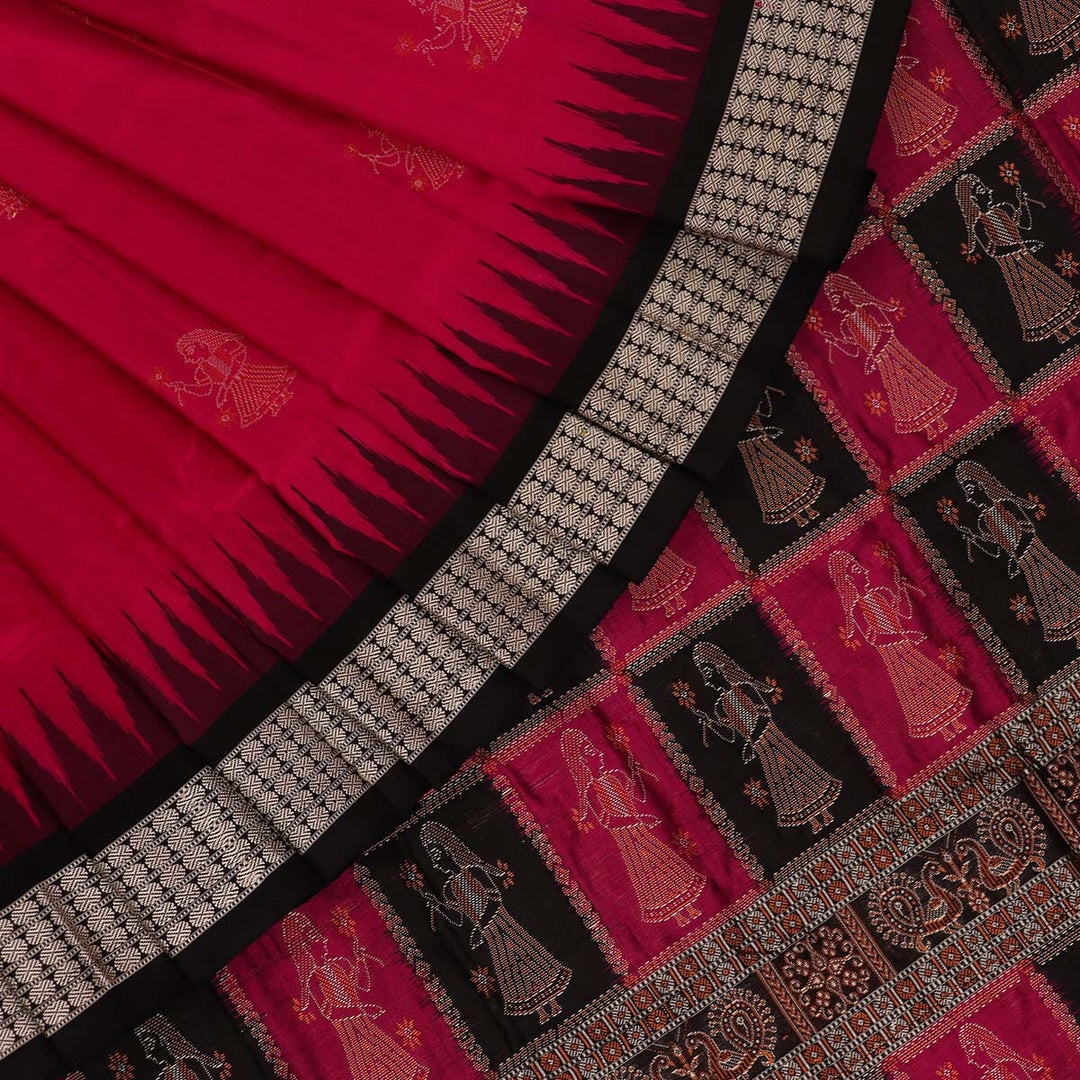Priyadarshini Handloom, Handwoven Bomkai Silk Saree, Silk Saree, Handloom Saree, Traditional Saree, Indian Saree, Handloom Silk Saree, Ethno-chic Saree.
