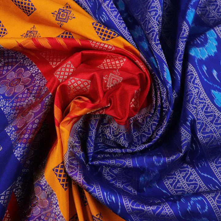 Handloom Silk Bomkai Saree Handloom Saree_Bomkai Silk Priyadarshini Handloom