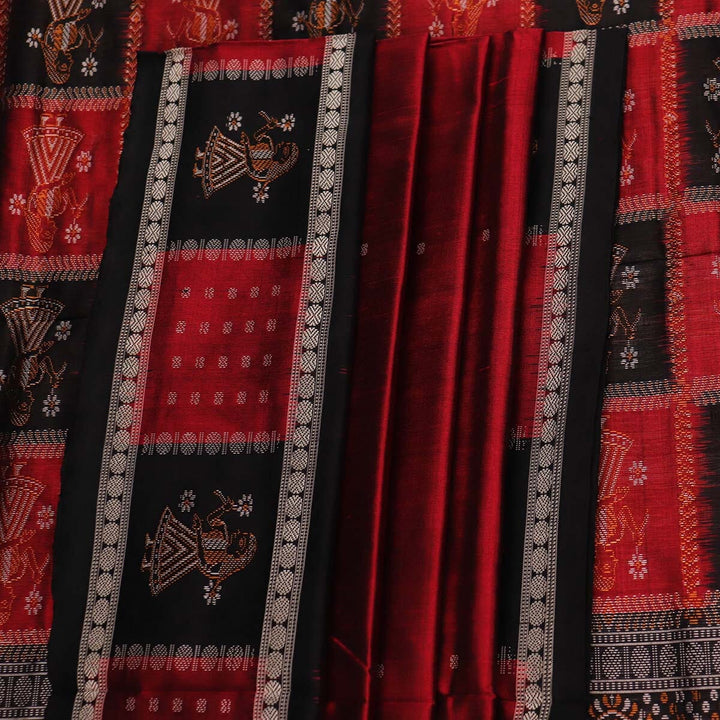 Handloom Silk Bomkai Saree Handloom Saree_Bomkai Silk Priyadarshini Handloom