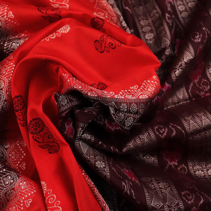 Handloom Silk Bomkai Saree Handloom Saree_Bomkai Silk Priyadarshini Handloom