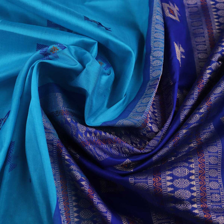 Handloom Silk Bomkai Saree Handloom Saree_Bomkai Silk Priyadarshini Handloom