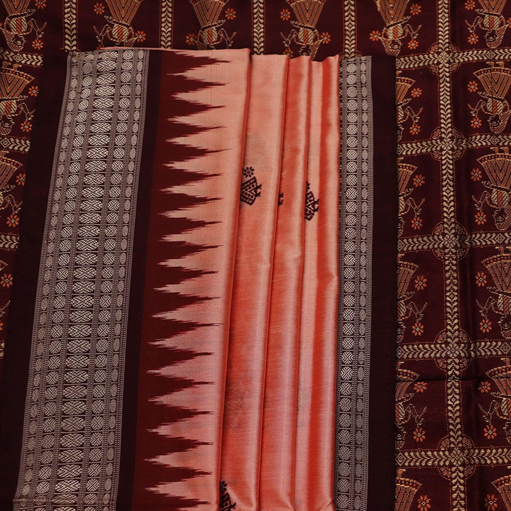 Handloom Silk Bomkai Saree Handloom Saree_Bomkai Silk Priyadarshini Handloom