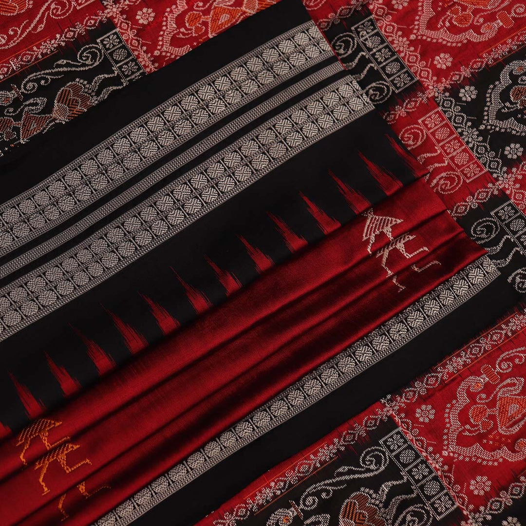 Handloom Silk Bomkai Saree Handloom Saree_Bomkai Silk Priyadarshini Handloom