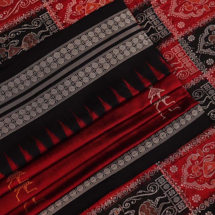 Handloom Silk Bomkai Saree Handloom Saree_Bomkai Silk Priyadarshini Handloom