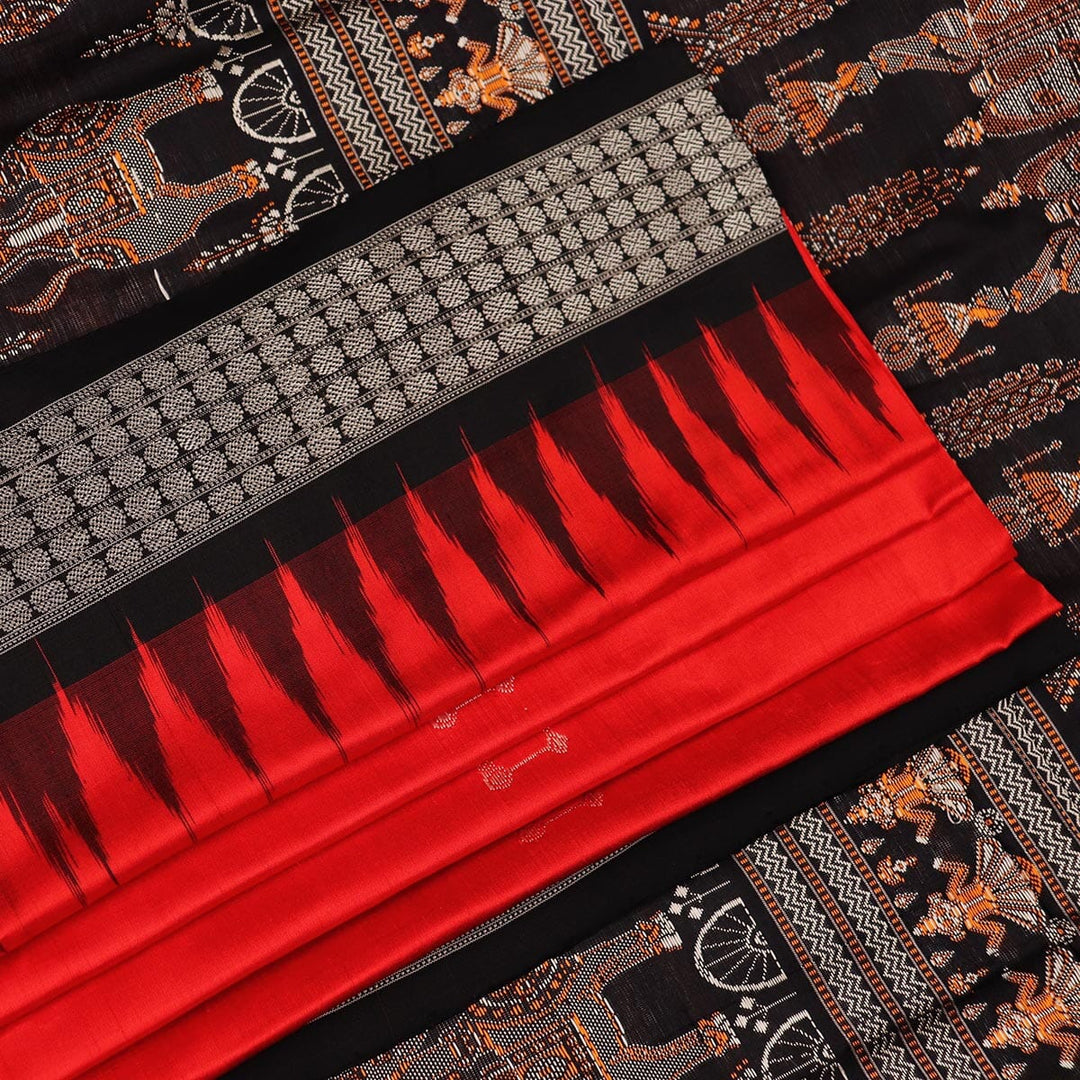 Handloom Silk Bomkai Saree Handloom Saree_Bomkai Silk Priyadarshini Handloom