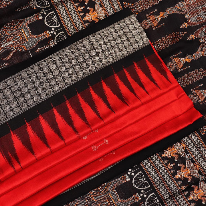 Handloom Silk Bomkai Saree Handloom Saree_Bomkai Silk Priyadarshini Handloom
