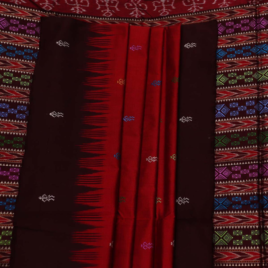 Handloom Silk Bomkai Saree Handloom Saree_Bomkai Silk Priyadarshini Handloom