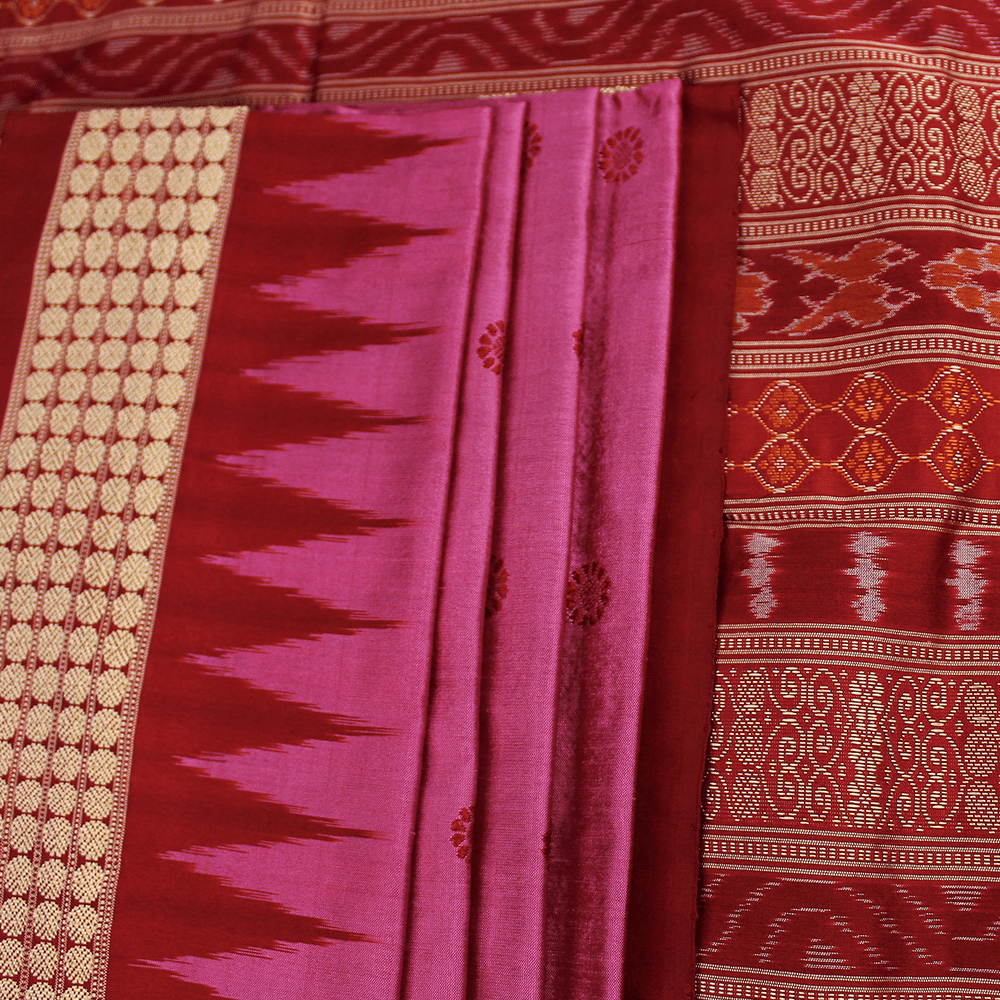 Handloom Silk Bomkai Saree Handloom Saree_Bomkai Silk Priyadarshini Handloom