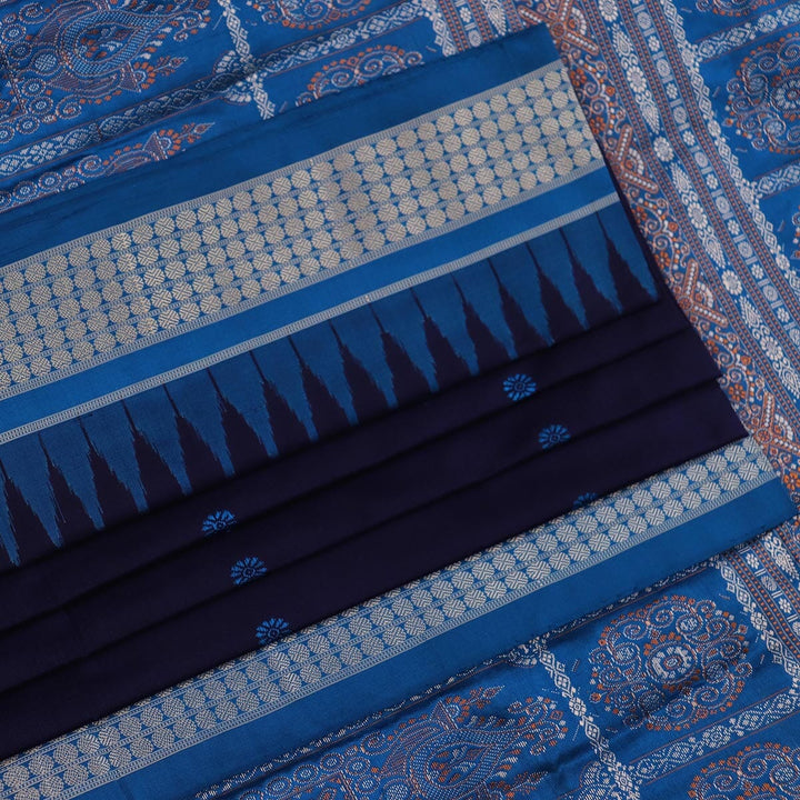 Handloom Silk Bomkai Saree Handloom Saree_Bomkai Silk Priyadarshini Handloom