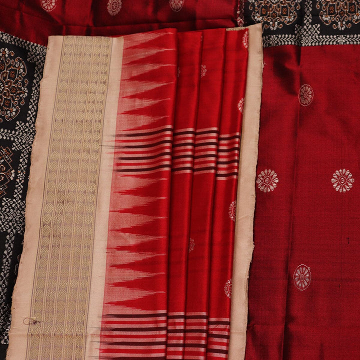 Handloom Silk Bomkai Saree Handloom Saree_Bomkai Silk Priyadarshini Handloom