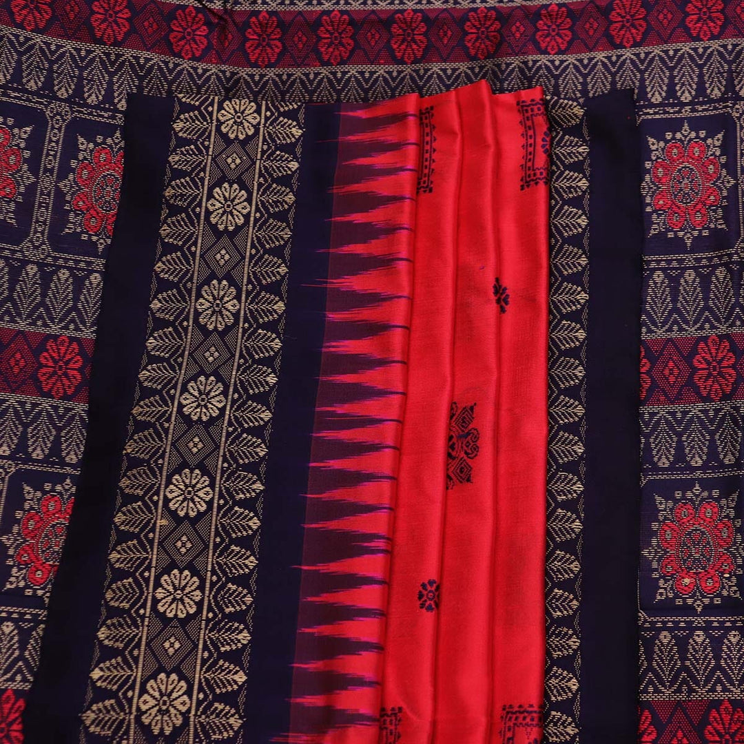 Handloom Silk Bomkai Saree Handloom Saree_Bomkai Silk Priyadarshini Handloom