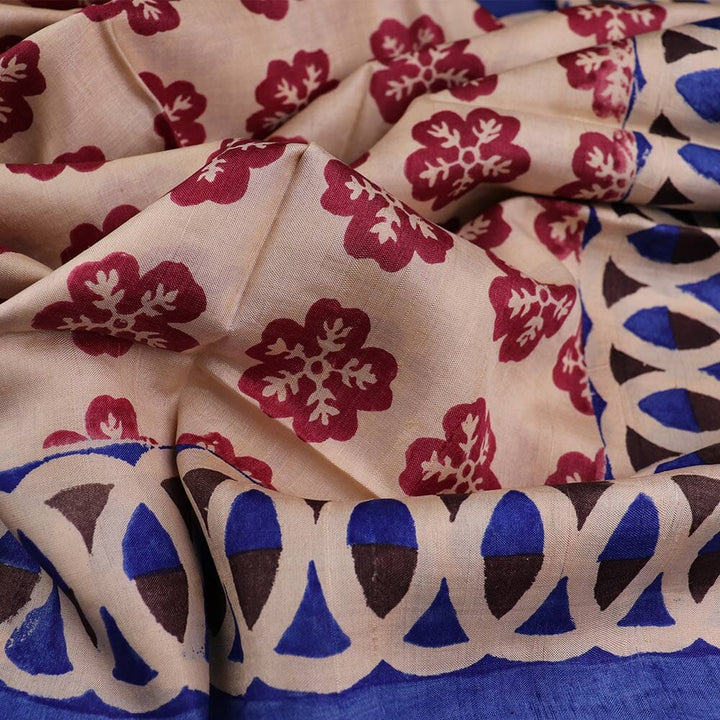 Handloom Tussar Silk Dupatta Handloom Dupatta_Silk Priyadarshini Handloom