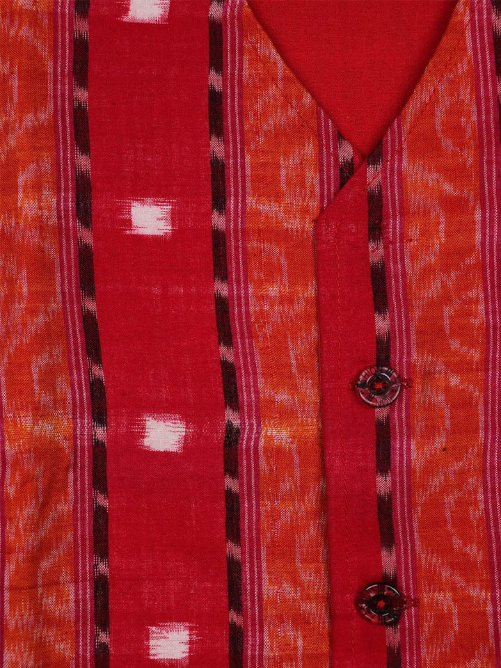 Handwoven Cotton Jacket Handloom Jacket_Women Priyadarshini Handloom