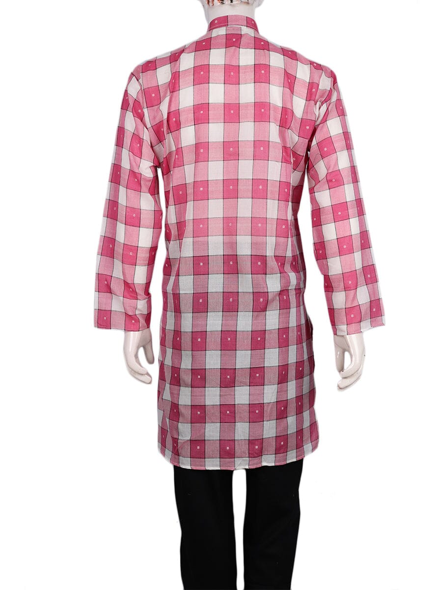 Handwoven Cotton Kurta Handloom Shirt & Kurta_Men Priyadarshini Handloom