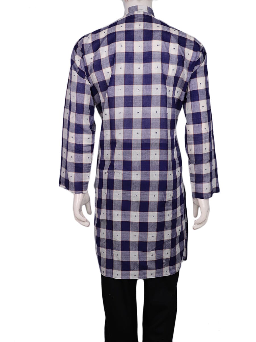 Handwoven Cotton Kurta Handloom Shirt & Kurta_Men Priyadarshini Handloom