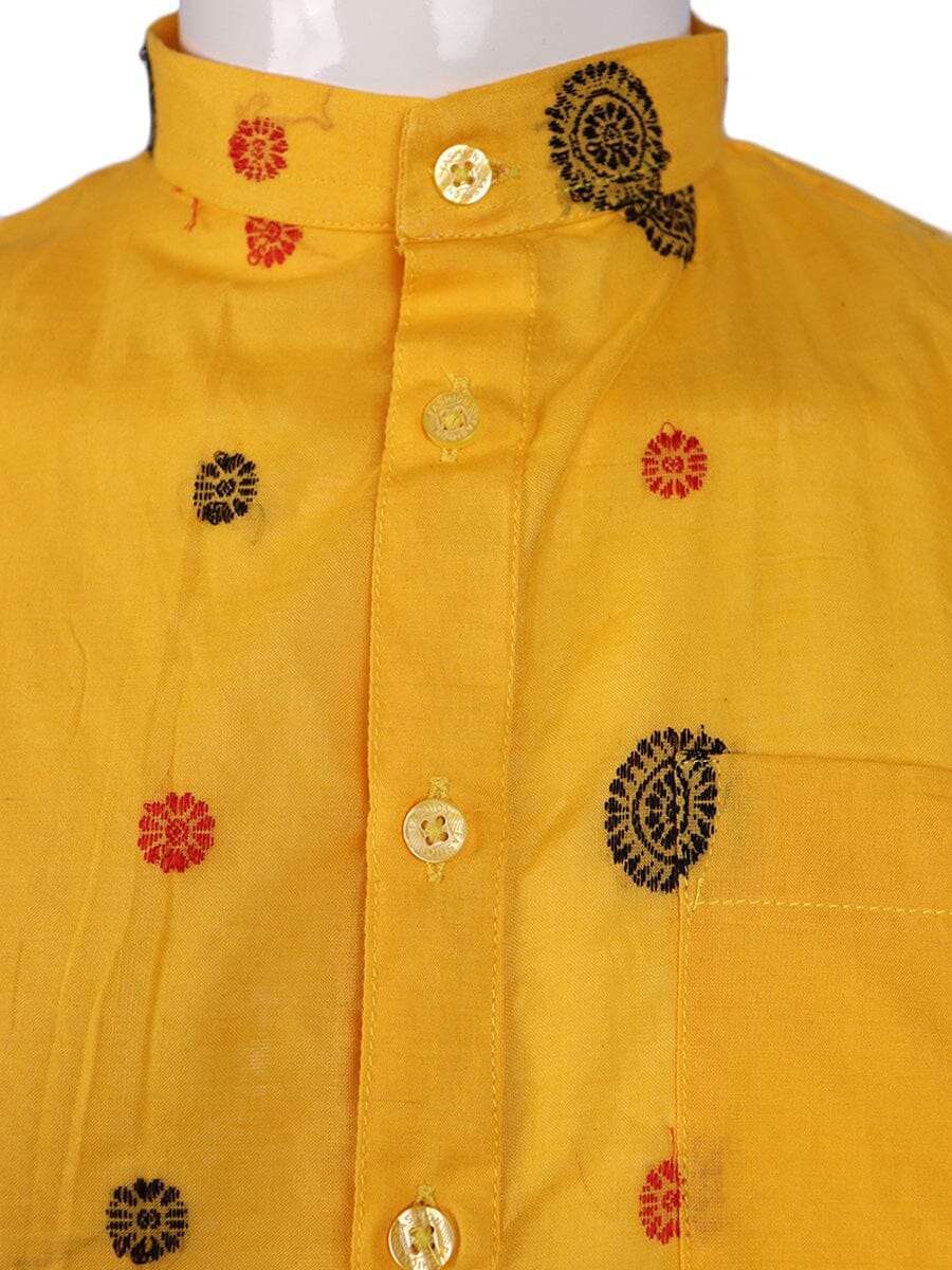Handwoven Cotton Kurta Handloom Shirt & Kurta_Men Priyadarshini Handloom