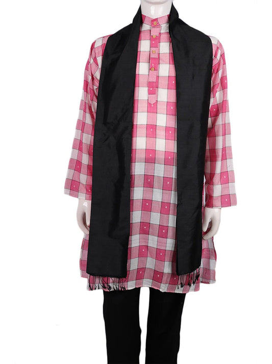 Handwoven Cotton Kurta Handloom Shirt & Kurta_Men Priyadarshini Handloom