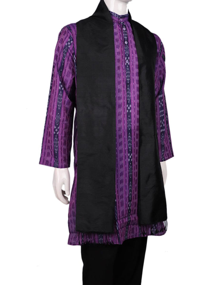Handwoven Cotton Kurta Handloom Shirt & Kurta_Men Priyadarshini Handloom