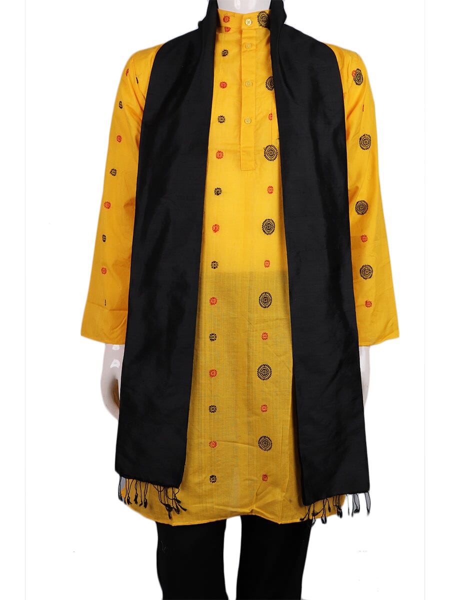 Handwoven Cotton Kurta Handloom Shirt & Kurta_Men Priyadarshini Handloom