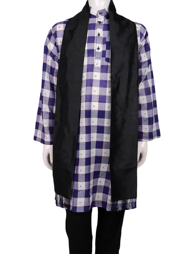 Handwoven Cotton Kurta Handloom Shirt & Kurta_Men Priyadarshini Handloom
