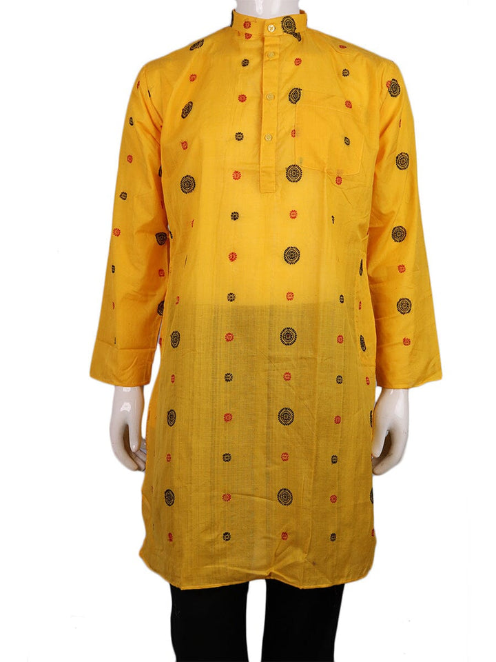 Handwoven Cotton Kurta Handloom Shirt & Kurta_Men Priyadarshini Handloom