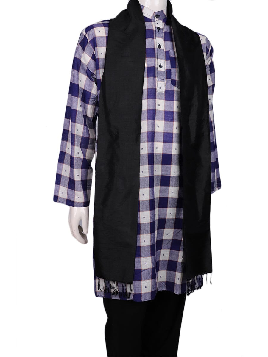 Handwoven Cotton Kurta Handloom Shirt & Kurta_Men Priyadarshini Handloom