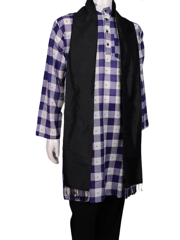 Handwoven Cotton Kurta Handloom Shirt & Kurta_Men Priyadarshini Handloom