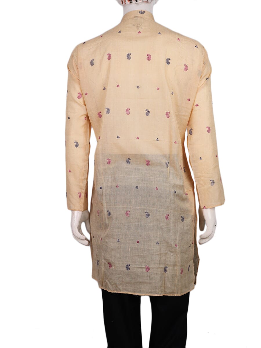 Handwoven Cotton Kurta Handloom Shirt & Kurta_Men Priyadarshini Handloom