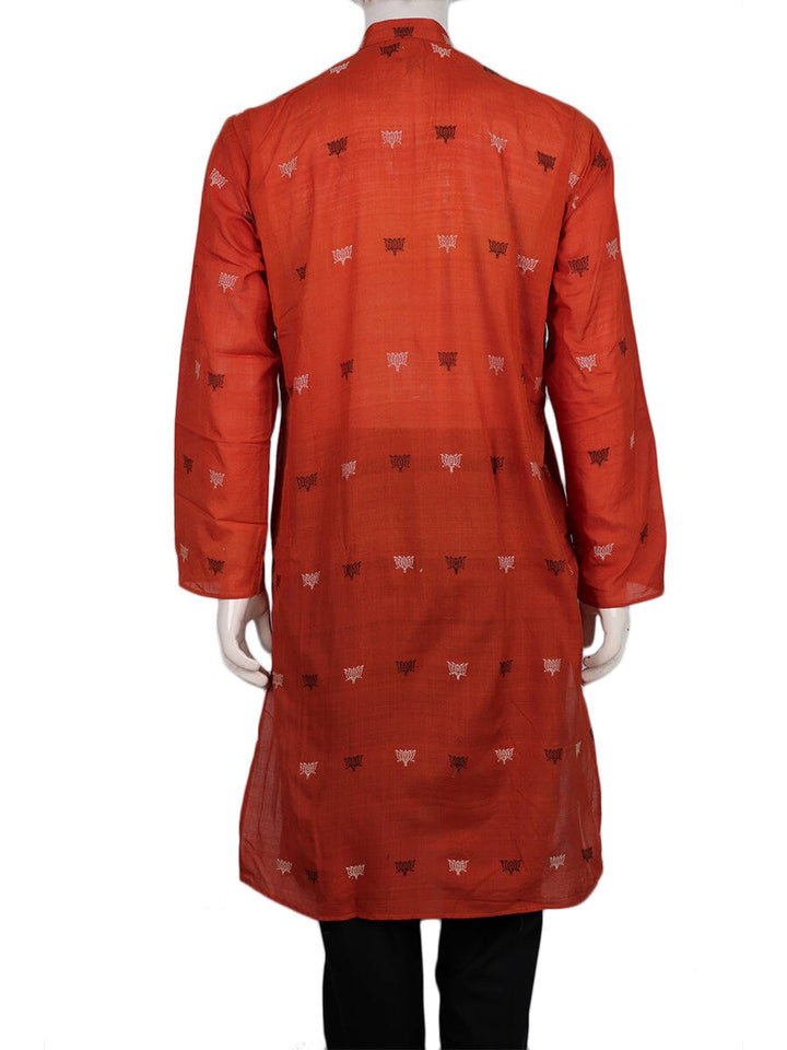 Handwoven Cotton Kurta Handloom Shirt & Kurta_Men Priyadarshini Handloom