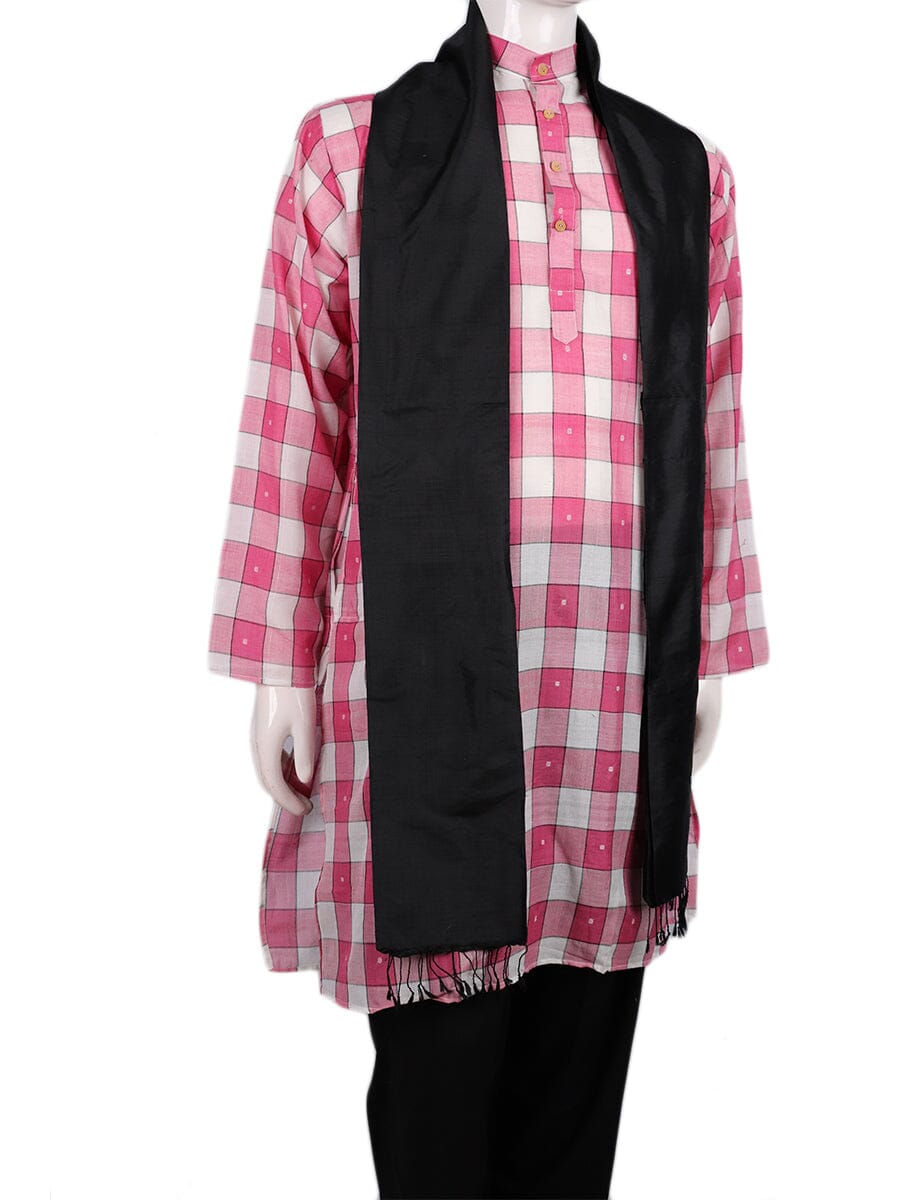 Handwoven Cotton Kurta Handloom Shirt & Kurta_Men Priyadarshini Handloom