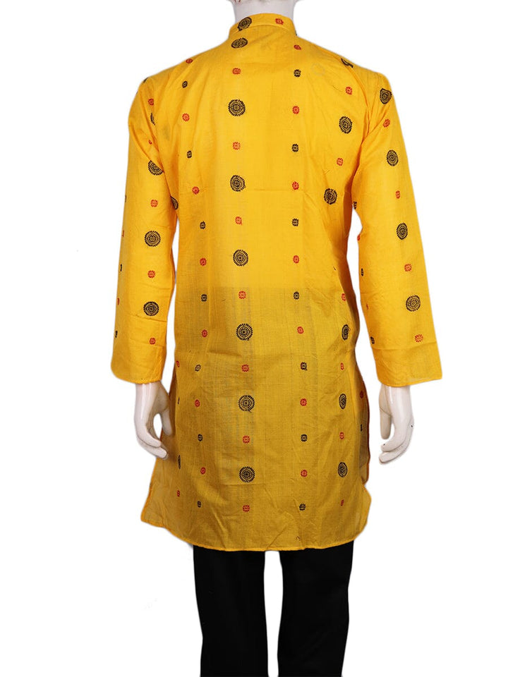 Handwoven Cotton Kurta Handloom Shirt & Kurta_Men Priyadarshini Handloom