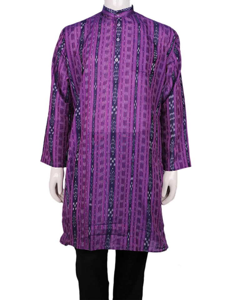 Handwoven Cotton Kurta Handloom Shirt & Kurta_Men Priyadarshini Handloom