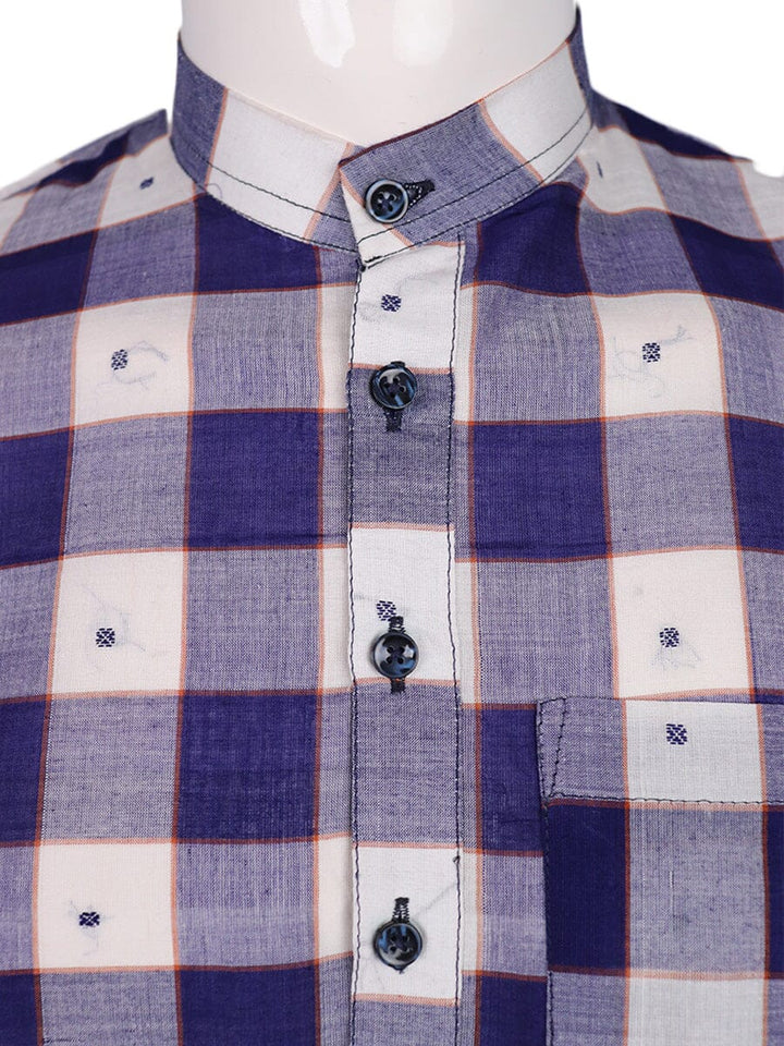 Handwoven Cotton Kurta Handloom Shirt & Kurta_Men Priyadarshini Handloom