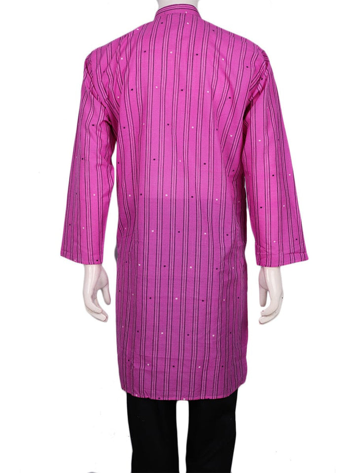 Handwoven Cotton Kurta Handloom Shirt & Kurta_Men Priyadarshini Handloom