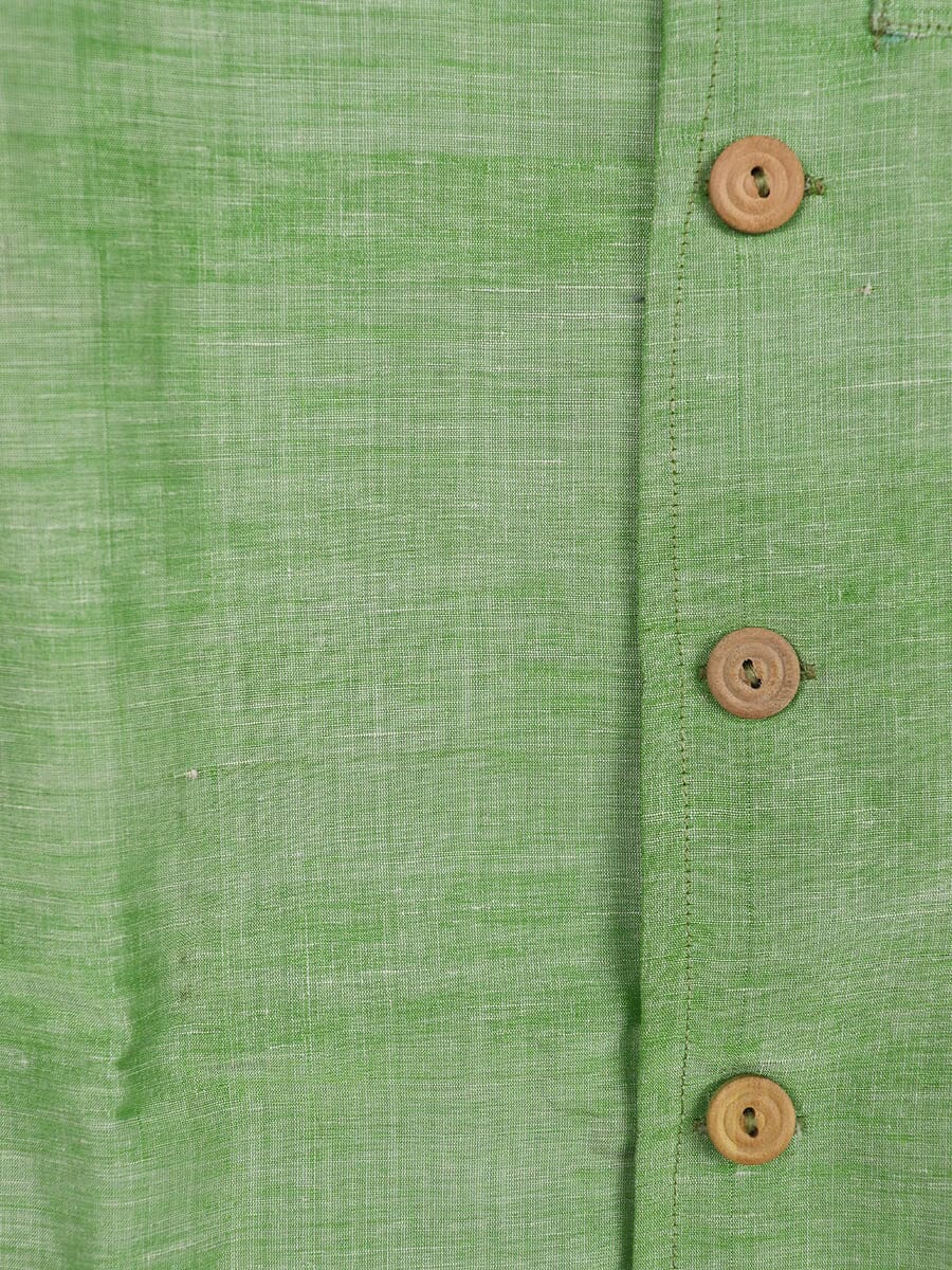 Handwoven Cotton Nehru Jacket Handloom Nehru Jacket_Cotton Priyadarshini Handloom
