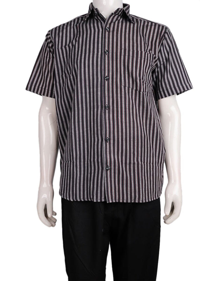 Handwoven Cotton Shirt Handloom Shirt & Kurta_Men Priyadarshini Handloom