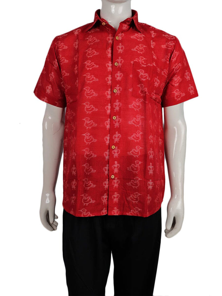 Handwoven Cotton Shirt Handloom Shirt & Kurta_Men Priyadarshini Handloom