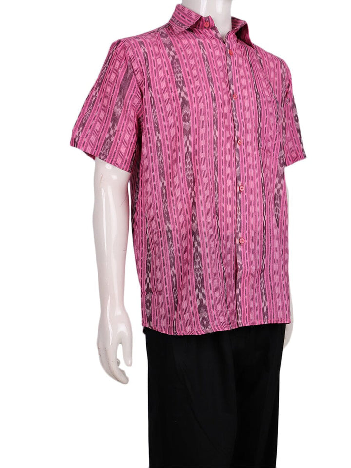 Handwoven Cotton Shirt Handloom Shirt & Kurta_Men Priyadarshini Handloom