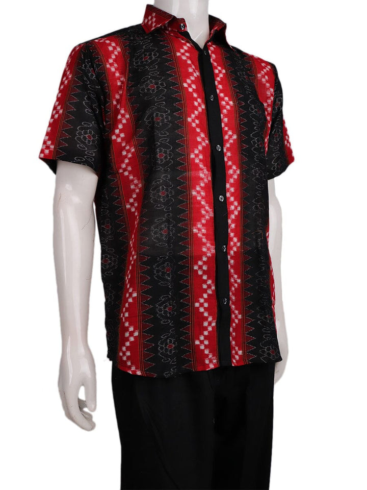 Handwoven Cotton Shirt Handloom Shirt & Kurta_Men Priyadarshini Handloom 