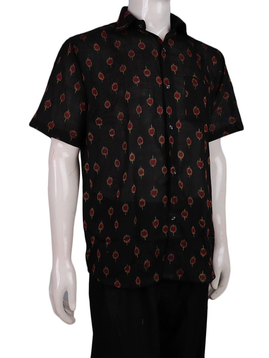Handwoven Cotton Shirt Handloom Shirt & Kurta_Men Priyadarshini Handloom